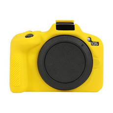 For Canon EOS R50 Soft Silicone Protective Case(Yellow) For Canon EOS R50 Soft Silicone Protective Case(Yellow)