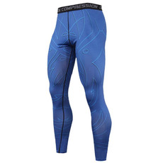 Quick-Drying Sports Pants Men Tight Fitness Basketball Pants, Size: M(KC173)