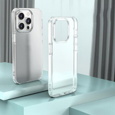 For iPhone 15 Pro Max Armor Frosted Phone Case(Translucent)