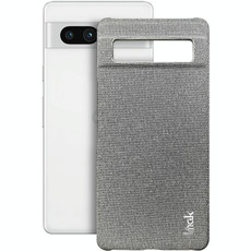 For Google Pixel 7a imak Ruiyi Series Cloth Texture PU + PC Phone Case(Light Grey) For Google Pixel 7a imak Ruiyi Series Cloth Texture PU + PC Phone Case(Light Grey)