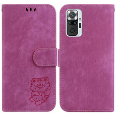For Redmi Note 10 Lite / Note 10 Pro Little Tiger Embossed Leather Phone Case(Rose Red) For Redmi Note 10 Lite / Note 10 Pro Little Tiger Embossed Leather Phone Case(Rose Red)