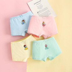 4pcs/set Children Lycra Cotton Boxer Briefs Boys & Girls Pants, Height: 160cm(Girl Princess Series) 4pcs/set Children Lycra Cotton Boxer Briefs Boys & Girls Pants, Height: 160cm(Girl Princess Series)