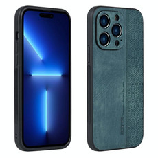 For iPhone 15 Pro Max AZNS 3D Embossed Skin Feel Phone Case(Dark Green) For iPhone 15 Pro Max AZNS 3D Embossed Skin Feel Phone Case(Dark Green)