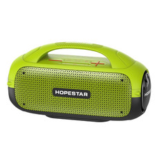 HOPESTAR A50 80W IPX6 Waterproof Portable Bluetooth Speaker Outdoor Subwoofer(Grass Green)