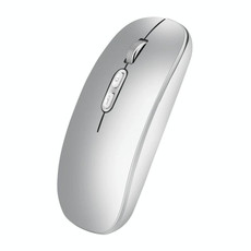HXSJ M103 1600DPI 2.4GHz Wireless Rechargeable Mouse(Silver)