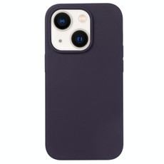 For iPhone 13 Liquid Silicone Phone Case(Berry Purple)