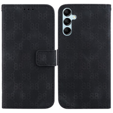 For Samsung Galaxy A24 4G Double 8-shaped Embossed Leather Phone Case(Black) For Samsung Galaxy A24 4G Double 8-shaped Embossed Leather Phone Case(Black)
