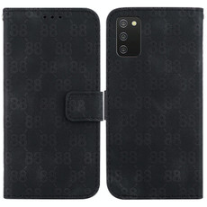 For Samsung Galaxy A41 Double 8-shaped Embossed Leather Phone Case(Black) For Samsung Galaxy A41 Double 8-shaped Embossed Leather Phone Case(Black)