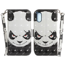 For Sony Xperia 5 V 3D Colored Horizontal Flip Leather Phone Case(Angry Bear)