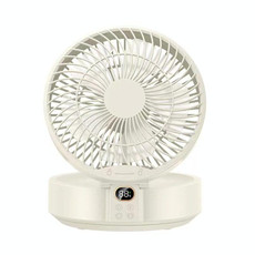 WSK302 4000mAh Swivel Head Wall Mounted Fan with Night Light(White) WSK302 4000mAh Swivel Head Wall Mounted Fan with Night Light(White)