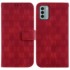 For Nokia G22 Double 8-shaped Embossed Leather Phone Case(Red)