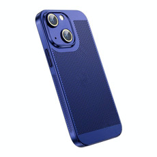 For iPhone 13 Ice Sense Heat Dissipation Electroplating PC Phone Case(Navy Blue) For iPhone 13 Ice Sense Heat Dissipation Electroplating PC Phone Case(Navy Blue)