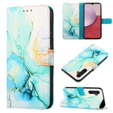 For Samsung Galaxy A25 5G / A24 PT003 Marble Pattern Flip Leather Phone Case(LS003)