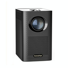 S30 Max Android 10 OS HD Portable WiFi Mobile Projector, Plug Type:UK Plug(Black)