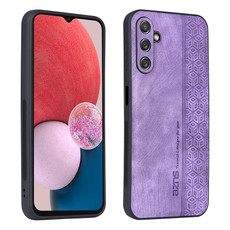 For Samsung Galaxy A25 5G AZNS 3D Embossed Skin Feel Phone Case(Purple) For Samsung Galaxy A25 5G AZNS 3D Embossed Skin Feel Phone Case(Purple)