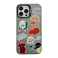 For iPhone 13 Pro Max Cute Animal Pattern Series PC + TPU Phone Case(Colorful Puppy) For iPhone 13 Pro Max Cute Animal Pattern Series PC + TPU Phone Case(Colorful Puppy)