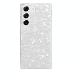 For Samsung Galaxy S21 5G Shell Pattern TPU Protective Phone Case(White)