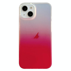 For iPhone 14 Double Sided IMD Laser Gradient PC Phone Case(Pink) For iPhone 14 Double Sided IMD Laser Gradient PC Phone Case(Pink)
