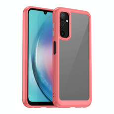 For Samsung Galaxy A25 5G Colorful Series Acrylic + TPU Phone Case(Red)
