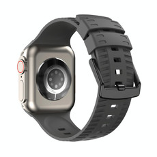 Tire Texture Silicone Watch Band For Apple Watch 2 38mm(Midnight) Tire Texture Silicone Watch Band For Apple Watch 2 38mm(Midnight)