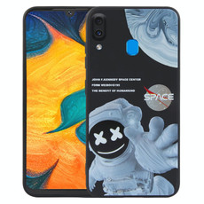 For Samsung Galaxy A30 / A20 / M10 Martian Astronaut Pattern Shockproof Phone Case(Black) For Samsung Galaxy A30 / A20 / M10 Martian Astronaut Pattern Shockproof Phone Case(Black)