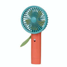 Spray Cartoon Hand Pressed Handheld Children Small Fan, Color Random Delivery