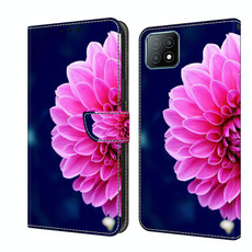 For Samsung Galaxy A53 Crystal 3D Shockproof Protective Leather Phone Case(Pink Petals)