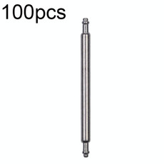 100pcs/set 304 Stainless Steel Strap Connecting Rod Strap All Steel Switch Lugs, Style: Single Drag (1.5x20mm)