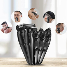 5 In 1 Men Multi-functional Haircut Carving Electric Shaver Reciprocating Shaver Set With Storage Bag