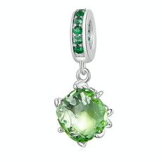 BSC896 S925 Sterling Silver Green Tree Life DIY Pendant Bracelet Accessories BSC896 S925 Sterling Silver Green Tree Life DIY Pendant Bracelet Accessories