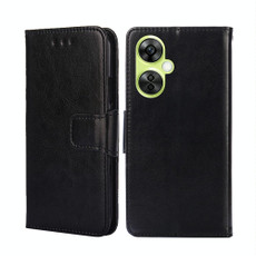 For OnePlus Nord CE 3 Lite 5G Crystal Texture Leather Phone Case(Black)