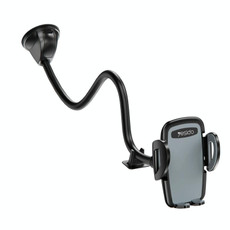 Yesido C108 360 Degree Rotation Car Windshield Suction Cup Phone Holder(Black)