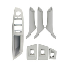 Car Standard Version Inside Doors Handle Pull Trim Cover 5141 7225 873 for BMW F10 F18, Left Driving (Grey) Car Standard Version Inside Doors Handle Pull Trim Cover 5141 7225 873 for BMW F10 F18, Left Driving (Grey)