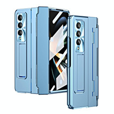 For Samsung Galaxy Z Fold3 5G Integrated Folding Phone Case with Hinge(Blue)