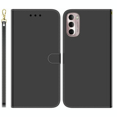 For Motorola Moto G Stylus 4G 2022 Imitated Mirror Surface Leather Phone Case(Black)