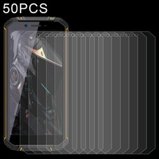 50 PCS 0.26mm 9H 2.5D Tempered Glass Film For Oukitel WP18