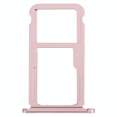 SIM Card Tray + SIM Card Tray / Micro SD Card Tray for Honor Mate 9 Lite (Pink)