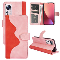 For Xiaomi 12 Lite Stitching Horizontal Flip Leather Phone Case(Red)