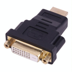 Gold Plated HDMI 19 Pin Male to DVI 24+1 Pin Female Adapter