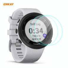 For Garmin Swim 2 2 PCS ENKAY Hat-Prince 0.2mm 9H 2.15D Curved Edge Tempered Glass Screen Protector  Watch Film For Garmin Swim 2 2 PCS ENKAY Hat-Prince 0.2mm 9H 2.15D Curved Edge Tempered Glass Screen Protector  Watch Film