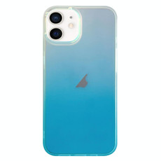For iPhone 12 Double Sided IMD Laser Gradient PC Phone Case(Blue) For iPhone 12 Double Sided IMD Laser Gradient PC Phone Case(Blue)