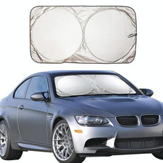190x90cm Car Double Circle Sun Visor Heat Insulation Sun Protection Sun Block