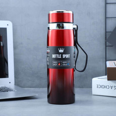 955 316 Stainless Steel Vacuum Cups, Capacity: 1000 ml(Gradient Red) 955 316 Stainless Steel Vacuum Cups, Capacity: 1000 ml(Gradient Red)