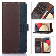 For OnePlus Nord CE 2 Lite 5G KHAZNEH Litchi Texture Leather RFID Phone Case(Brown)