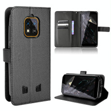 For Oukitel WP18 Diamond Texture Leather Phone Case(Black)