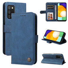 For Samsung Galaxy A03s US Version Skin Feel Life Tree Metal Button Leather Phone Case(Blue) For Samsung Galaxy A03s US Version Skin Feel Life Tree Metal Button Leather Phone Case(Blue)