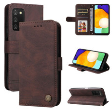 For Samsung Galaxy A03s US Version Skin Feel Life Tree Metal Button Leather Phone Case(Brown) For Samsung Galaxy A03s US Version Skin Feel Life Tree Metal Button Leather Phone Case(Brown)