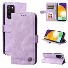For Samsung Galaxy A03s US Version Skin Feel Life Tree Metal Button Leather Phone Case(Purple) For Samsung Galaxy A03s US Version Skin Feel Life Tree Metal Button Leather Phone Case(Purple)