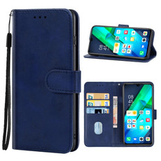 For Infinix Note 12 G96 Leather Phone Case(Blue) For Infinix Note 12 G96 Leather Phone Case(Blue)