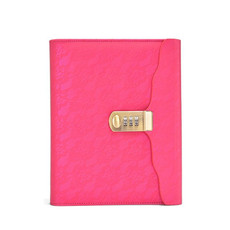 WZJZ0114 A5 Imitation Leather Thickened Password Notebook(Pink) WZJZ0114 A5 Imitation Leather Thickened Password Notebook(Pink)